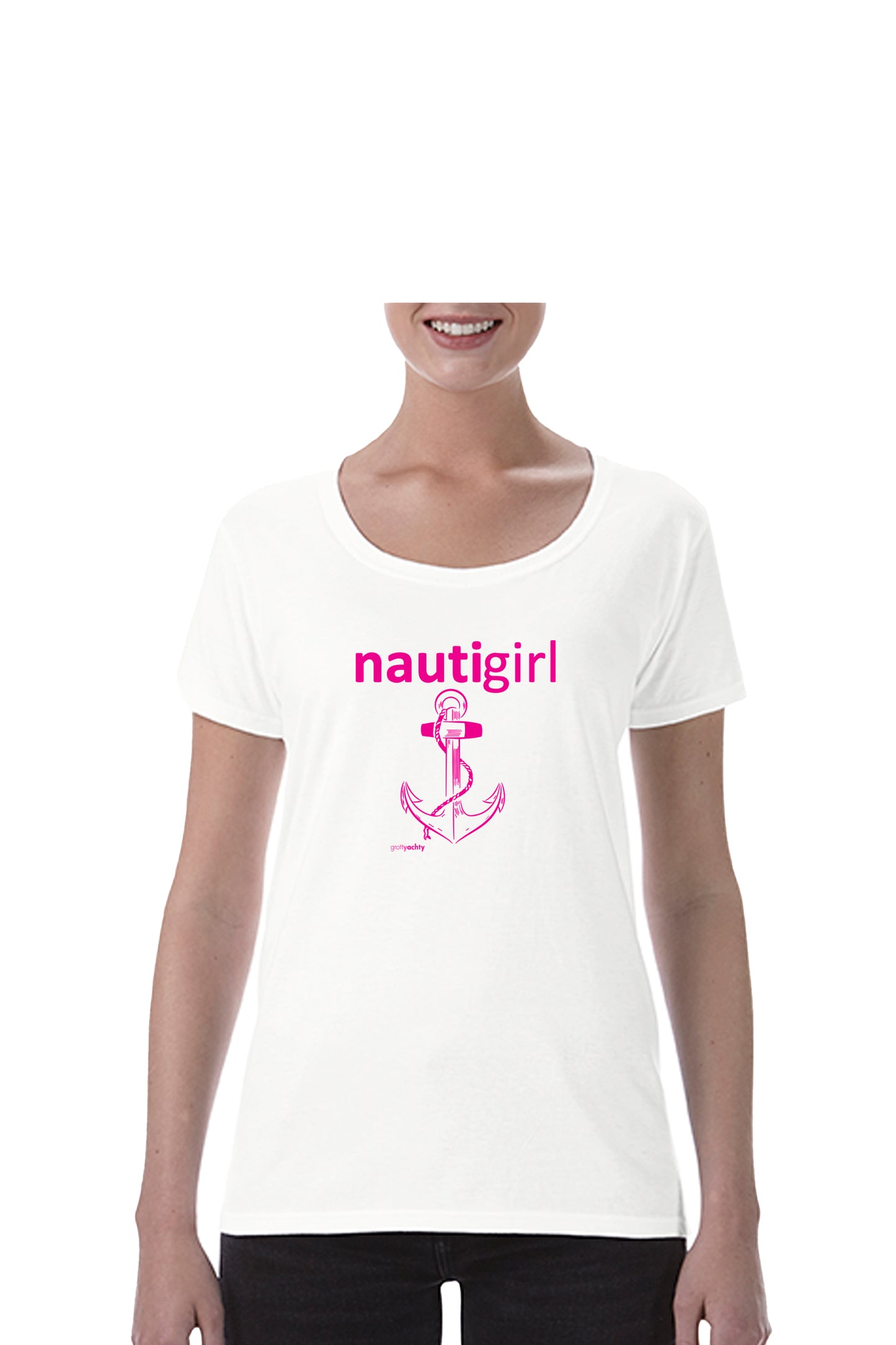 Nautigirl-Scoop Neck Tee