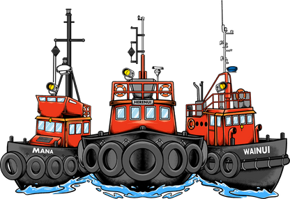 KTL Tug Boats - Mens tee